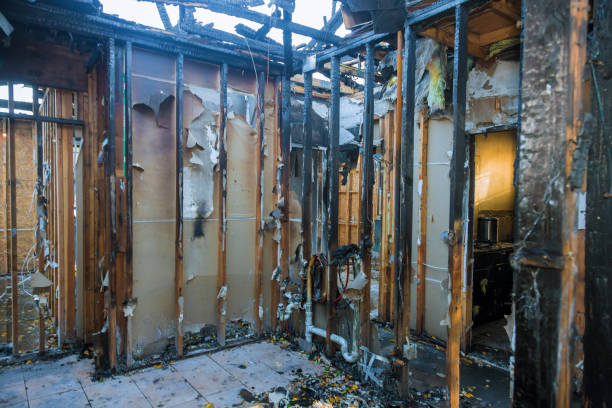 Professional Emergency Fire Cleanup technician working in Northfield, NJ